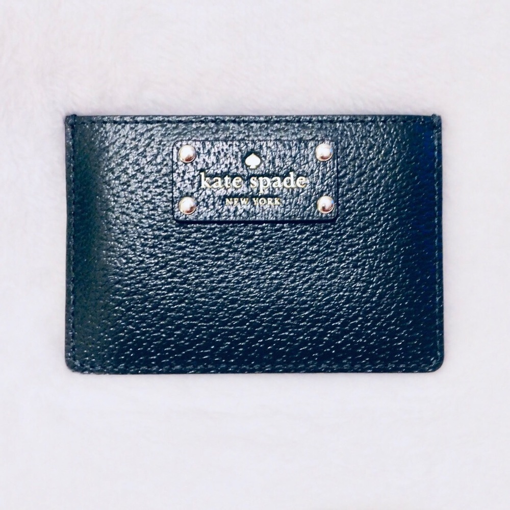 Kate Spade Green Card Holder Wallet